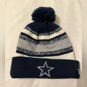 NFL cowboys fleece lined winter hat